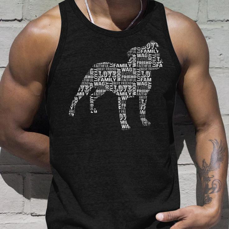 Dog Staffordshire Staffie Or Staffordshire Bull Terrier Dog Lover Unisex Tank Top Gifts for Him