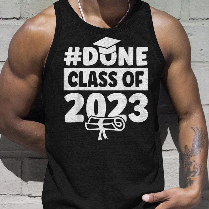 Done Class Of 2023 For Senior Year Graduate And Graduation Unisex Tank Top Gifts for Him