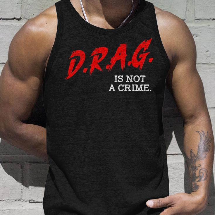Drag Is Not A Crime Lgbt Gay Pride Equality Drag Queen Pride Month Tank Top Gifts for Him