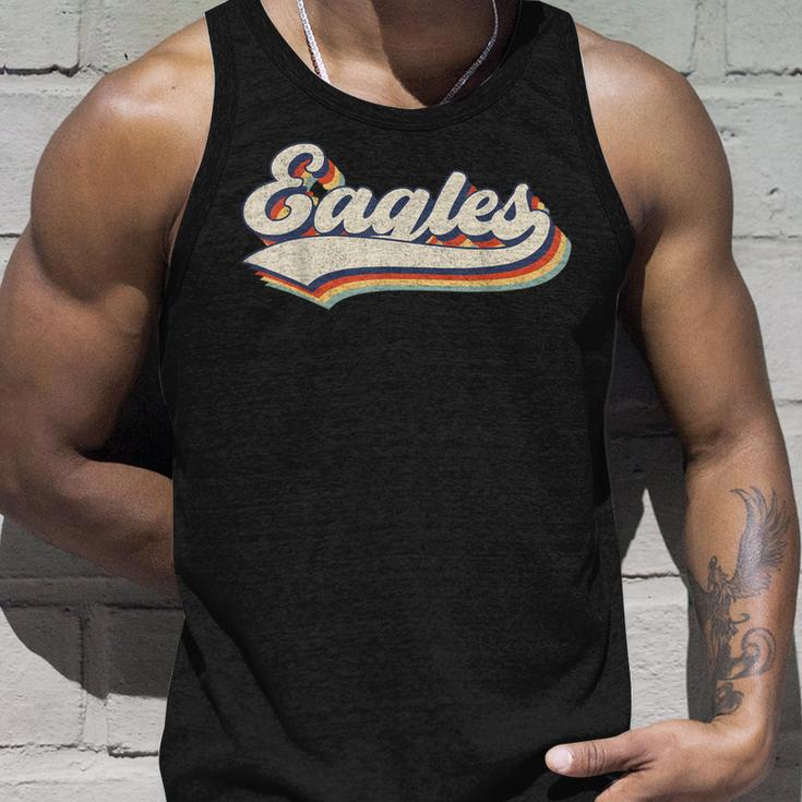 Eagles Surname Eagles Name Personalized Vintage Retro Eagles Tank Top Gifts for Him