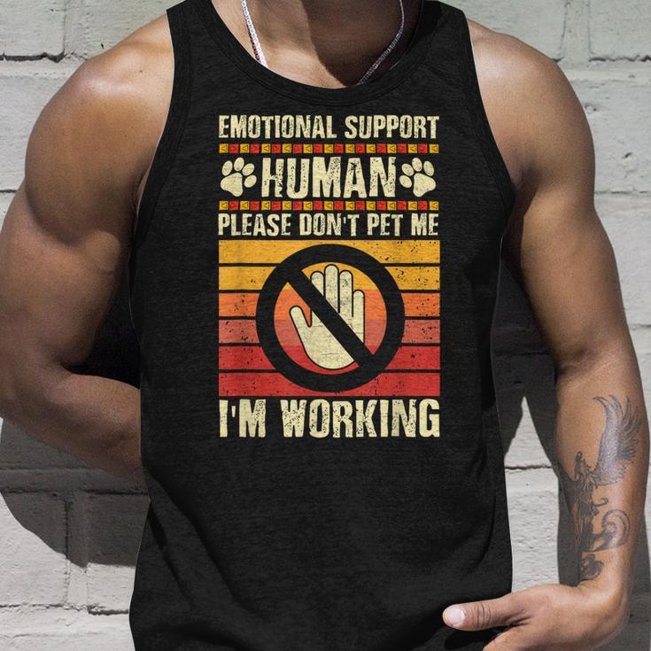 Emotional-Support Human Halloween Costume Do Not Pet Me Unisex Tank Top Gifts for Him