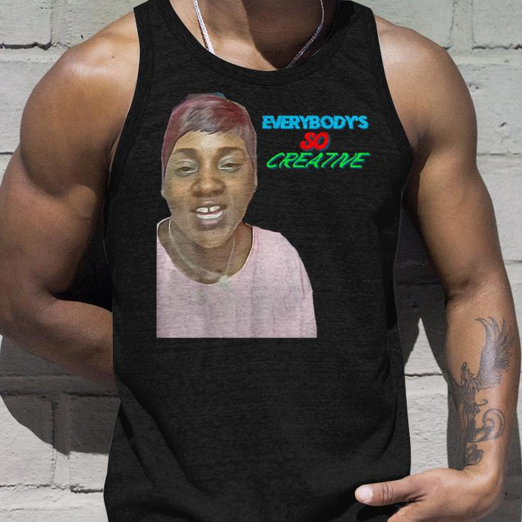 Everybodys So Creative Unisex Tank Top Gifts for Him