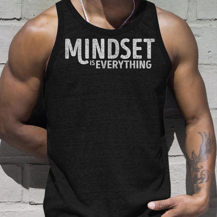 Everything Is Mindset Inspirational Mind Motivational Quote Tank Top Gifts for Him