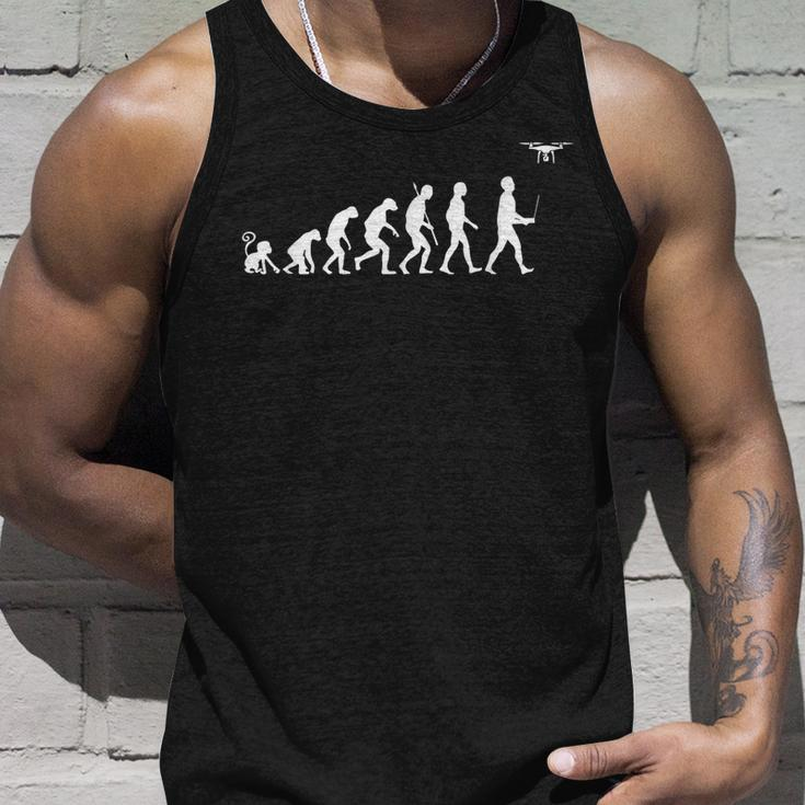 Evolution Flying Drone Unisex Tank Top Gifts for Him