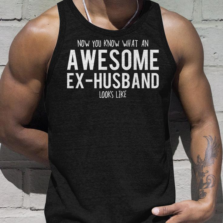 Ex-Husband Gift - Awesome Ex-Husband Unisex Tank Top Gifts for Him