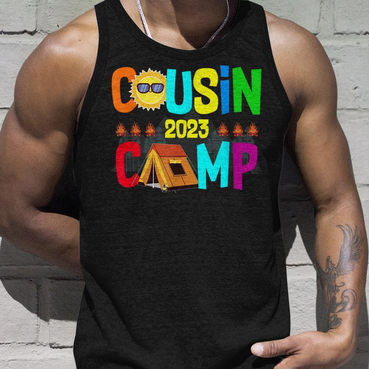 Family Camping Summer Vacation Crew Cousin Camp 2023 Unisex Tank Top Gifts for Him