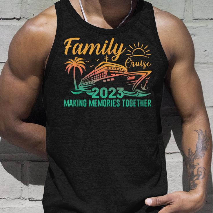Family Cruise 2023 Summer Vacation Making Memories Together Cruise Tank Top Gifts for Him