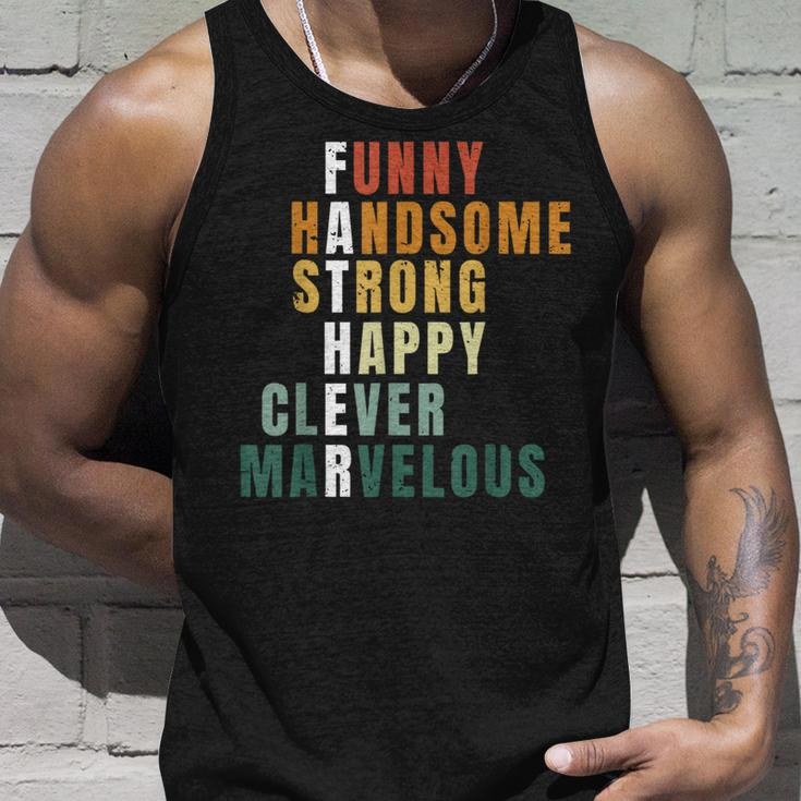 Father Definition Best Dad Fathers Day Unisex Tank Top Gifts for Him
