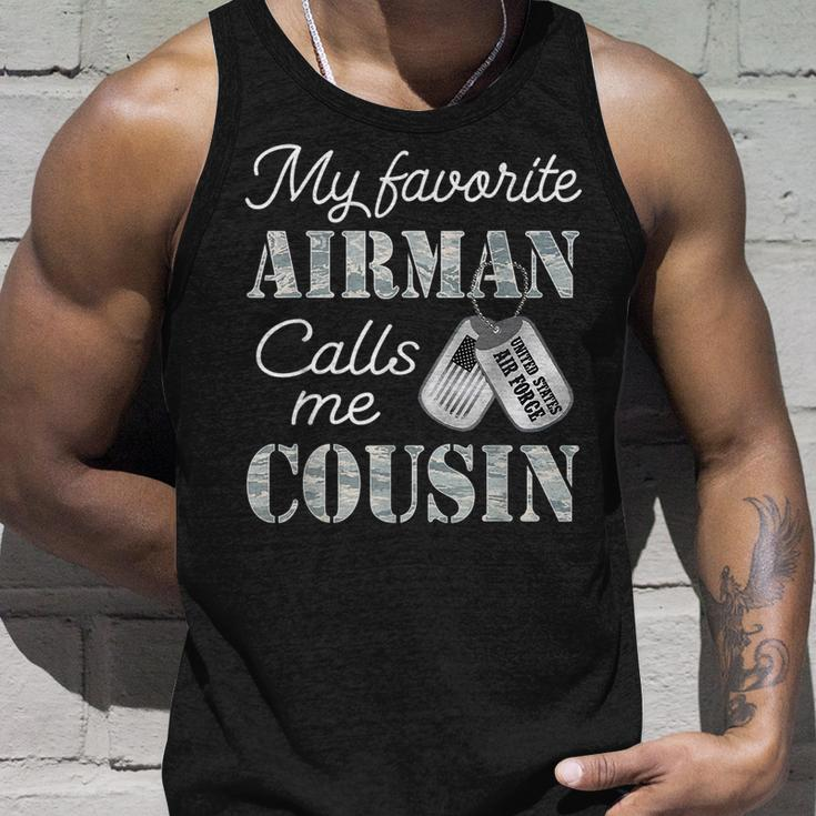 My Favorite Airman Calls Me Cousin Air Force Graduation Tank Top Gifts for Him