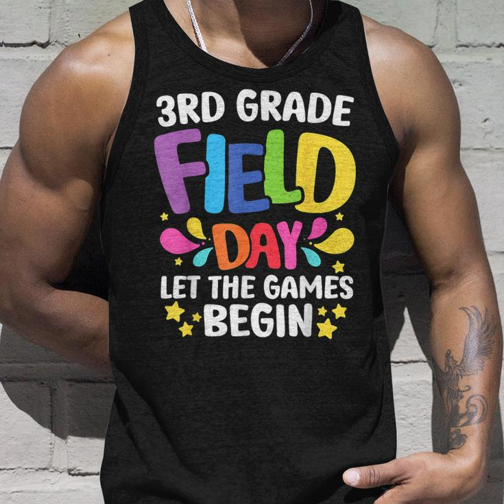 Field Day 2023 Students Field Day 3Rd Grade Let Games Begin Unisex Tank Top Gifts for Him