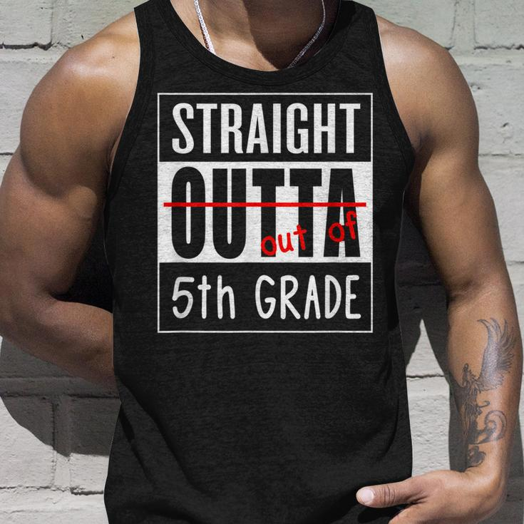 Fifth Grade Graduation Straight Outta 5Th Grade Unisex Tank Top Gifts for Him