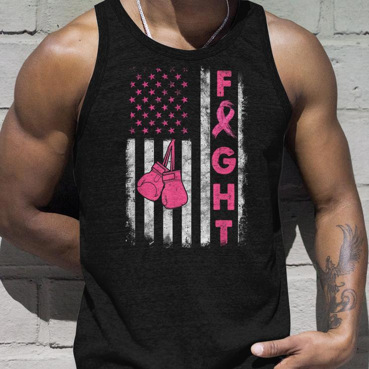 Fight Breast Cancer Breast Cancer Awareness Items Tank Top Gifts for Him