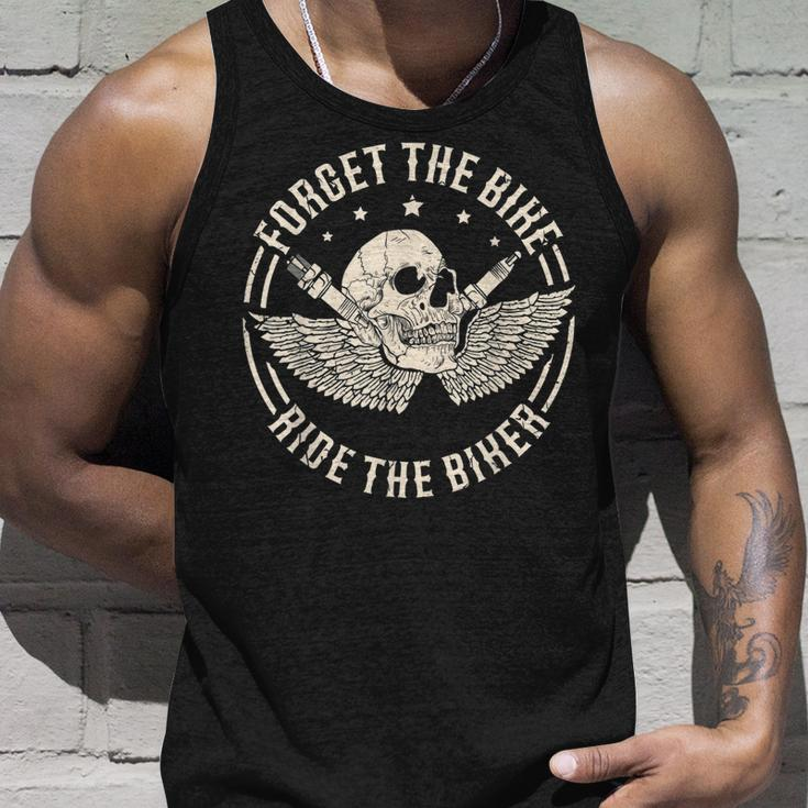 Forget The Bike Ride The Biker Motorcycling Motorcycle Biker Tank Top Gifts for Him