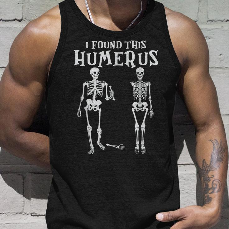 I Found This Humerus Skeleton Halloween Costume 2023 Tank Top Gifts for Him
