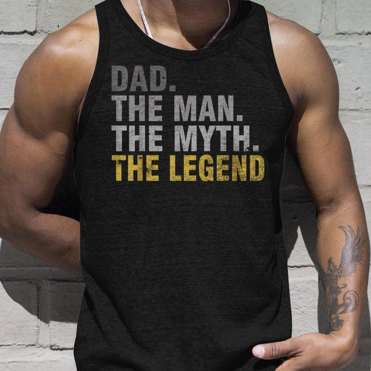 Dad The Man The Myth The LegendFather's Day Tank Top Gifts for Him