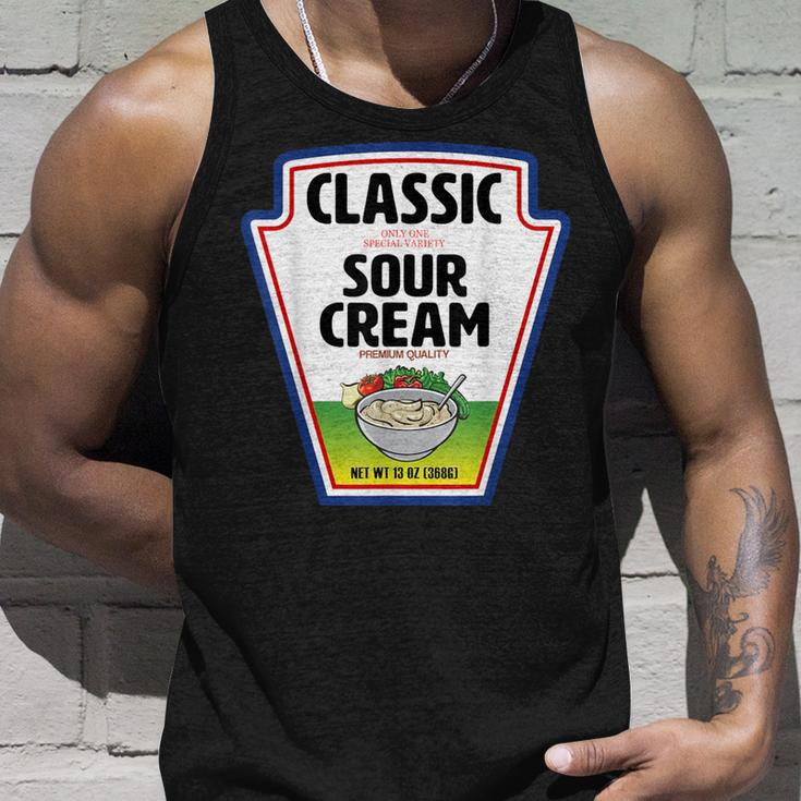 Diy Halloween Costume Sour Cream Group Condiments Cute Tank Top Gifts for Him