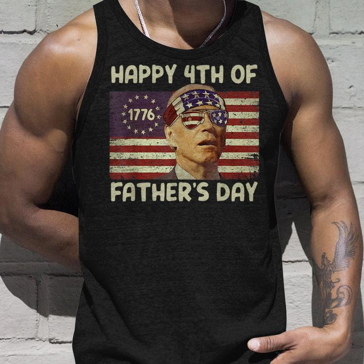 Funny Joe Biden Happy 4Th Of Fathers Day 4Th Of July Unisex Tank Top Gifts for Him