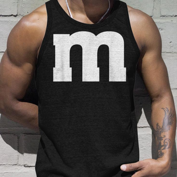 Letter M Groups Halloween 2023 Team Groups Costume Tank Top Gifts for Him