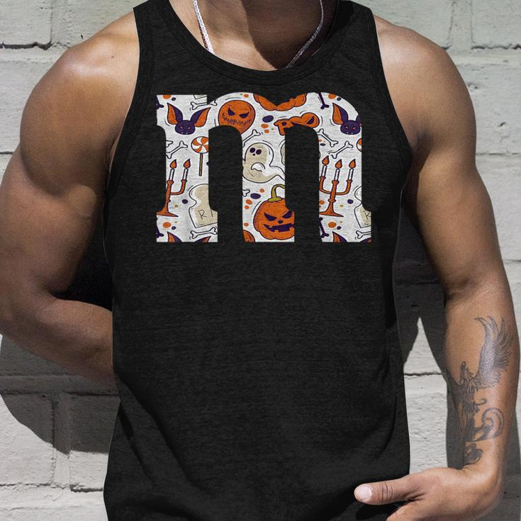 Letter M Groups Halloween 2023 Halloween Team Costume Tank Top Gifts for Him