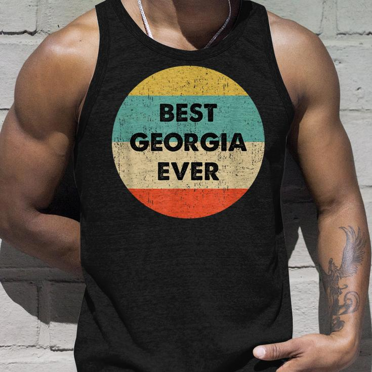 Georgia Name Gift Unisex Tank Top Gifts for Him