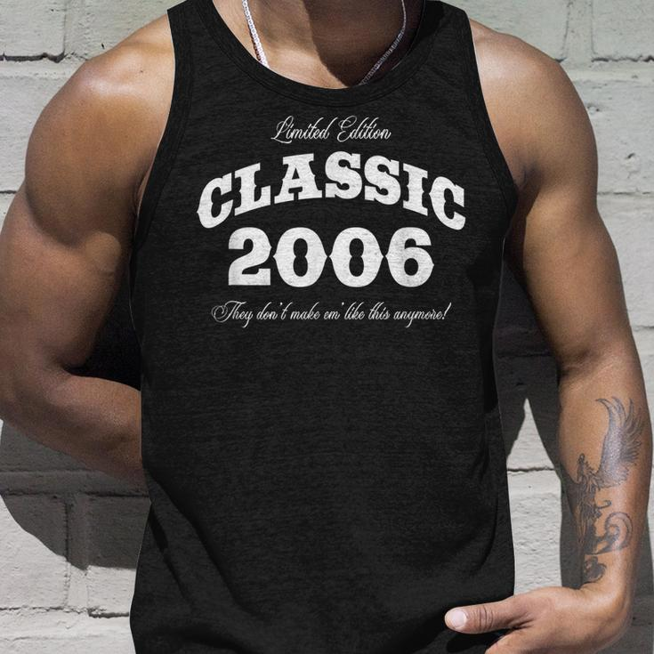 Gift For 14 Year Old Vintage Classic Car 2006 14Th Birthday Unisex Tank Top Gifts for Him