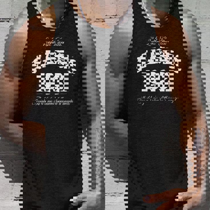Gift For 89 Year Old Vintage Classic Car 1931 89Th Birthday Unisex Tank Top Gifts for Him