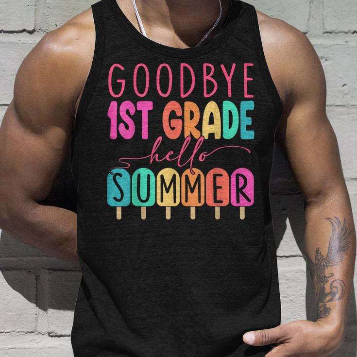 Goodbye 1St Grade Hello Summer First Grade Graduate Unisex Tank Top Gifts for Him