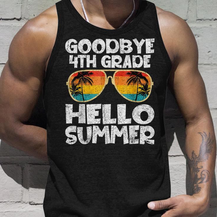 Goodbye 4Th Grade Hello Summer Sunglasses Last Day Of School Tank Top Gifts for Him