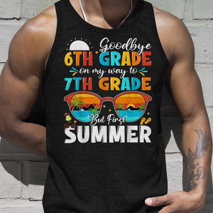 Goodbye 6Th Grade Graduation To 7Th Grade Hello Summer Kids Unisex Tank Top Gifts for Him