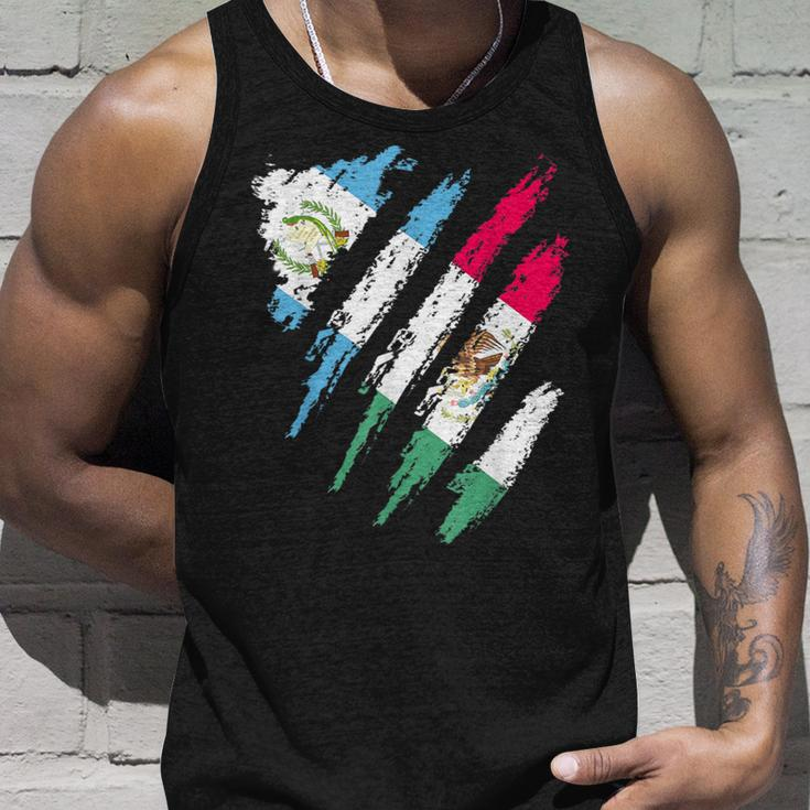 Guatemala Flag Mexico Grown Patriot Country Stripes Tank Top Gifts for Him