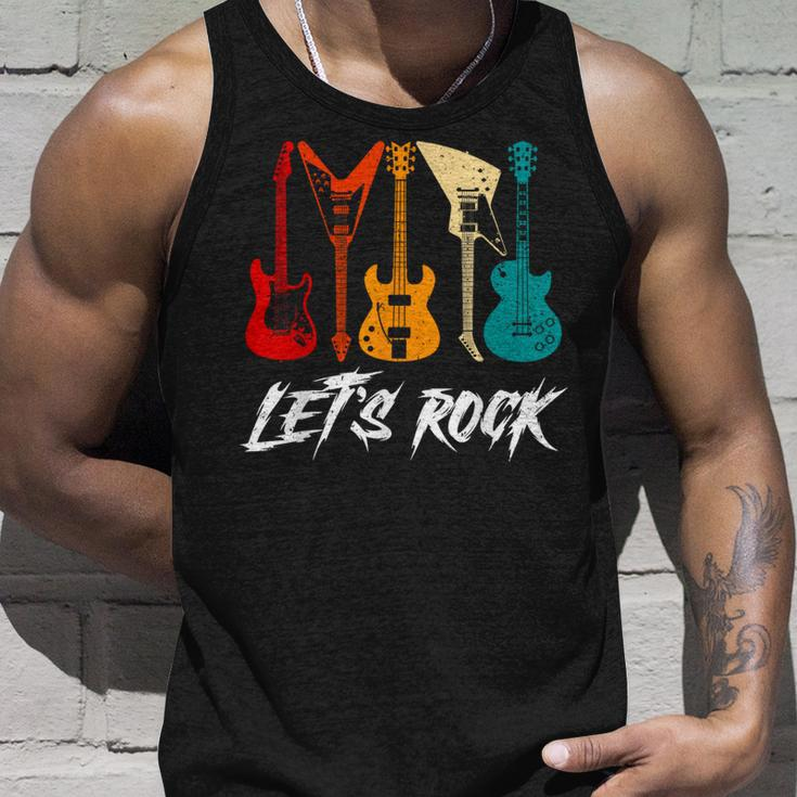 Guitar Player Guitarist Rock Music Lover Guitar Tank Top Gifts for Him