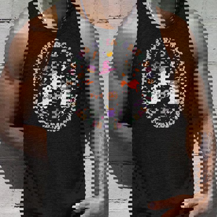 Halloween Aba Bcba Rbt Behavior Analyst Ghost Neurodiversity Tank Top Gifts for Him