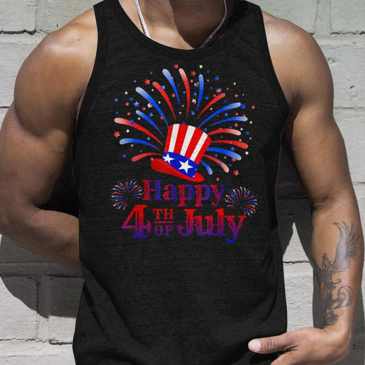 Happy 4Th Of July America Celebrating Freedom Unisex Tank Top Gifts for Him