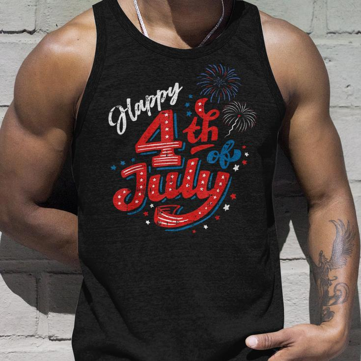 Happy 4Th Of July Cool Independence Day Patriotic American Unisex Tank Top Gifts for Him