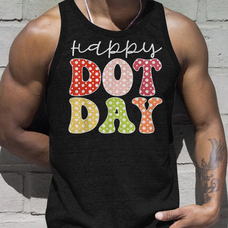 Happy Dot Day 2023 Colorful Pastel International Dot Day Tank Top Gifts for Him