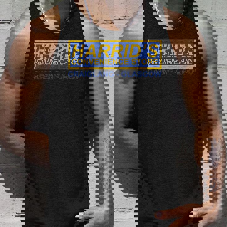 Harrids Convenience Store Craiglang Unisex Tank Top Gifts for Him