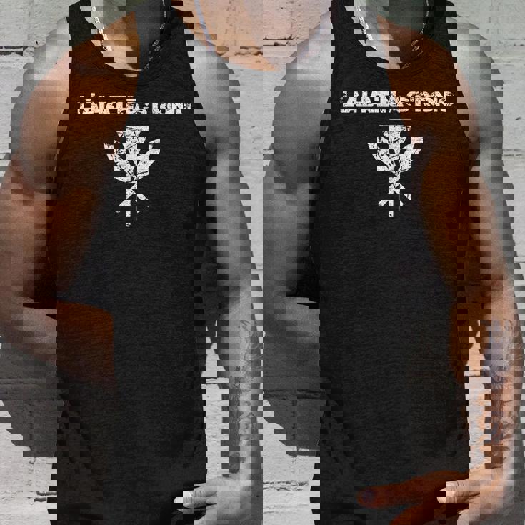 Hawaii Strong Distressed Look Strong Resilient Lahaina Tank Top Gifts for Him
