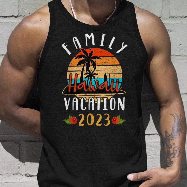 Hawaii Trip 2023 Reunion Family Trip Vacation Beach Sunset Unisex Tank Top Gifts for Him