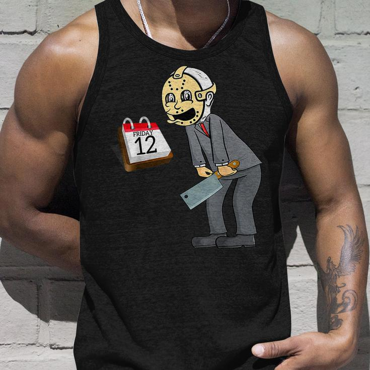 Hilarious Friday 12Th Horror Movie Parody Parody Tank Top Gifts for Him