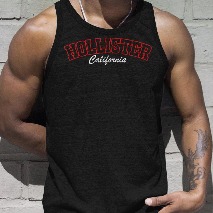 Hollister California Ca Vintage State Athletic Sports Unisex Tank Top Gifts for Him