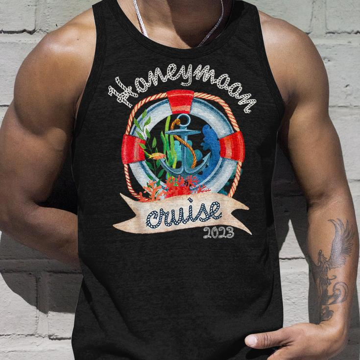 Honeymoon Cruise For Couples 2023 Just Married Unisex Tank Top Gifts for Him