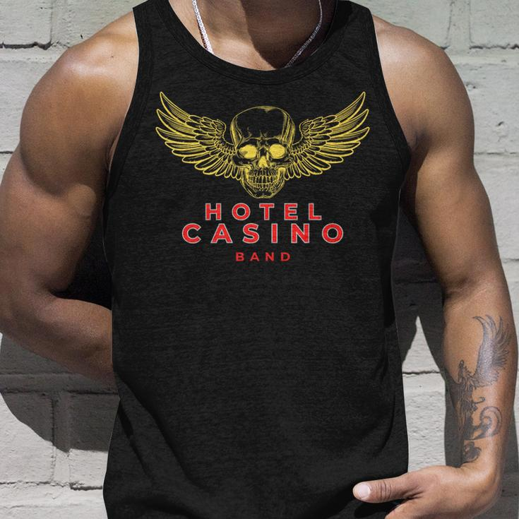 Hotel Casino Band Las Vegas Nevada Las Vegas Funny Gifts Unisex Tank Top Gifts for Him