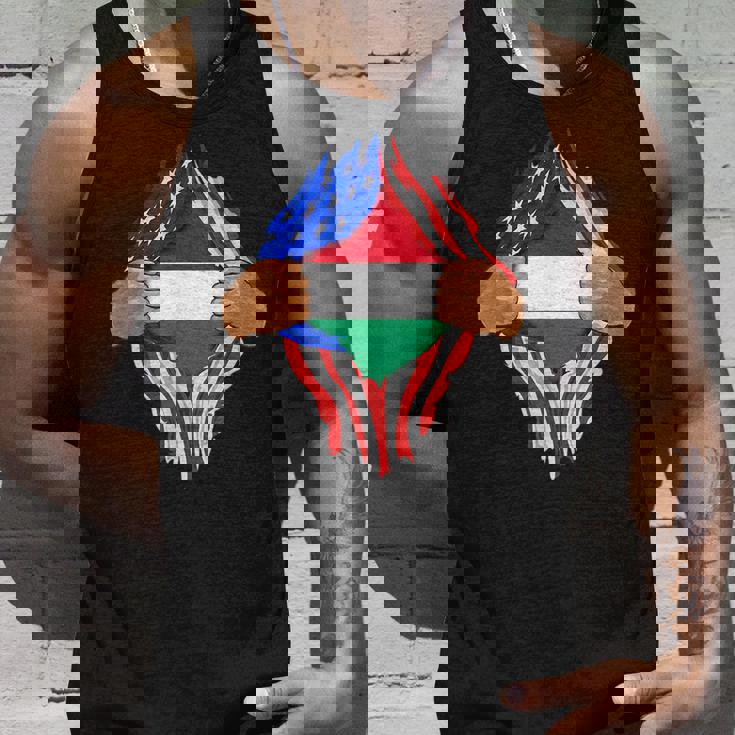 Hungarian Blood Inside Me | Hungary Flag Gift Unisex Tank Top Gifts for Him