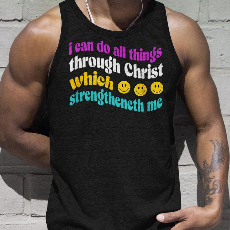 I Can Do All Things Inspirational Gift Unisex Tank Top Gifts for Him