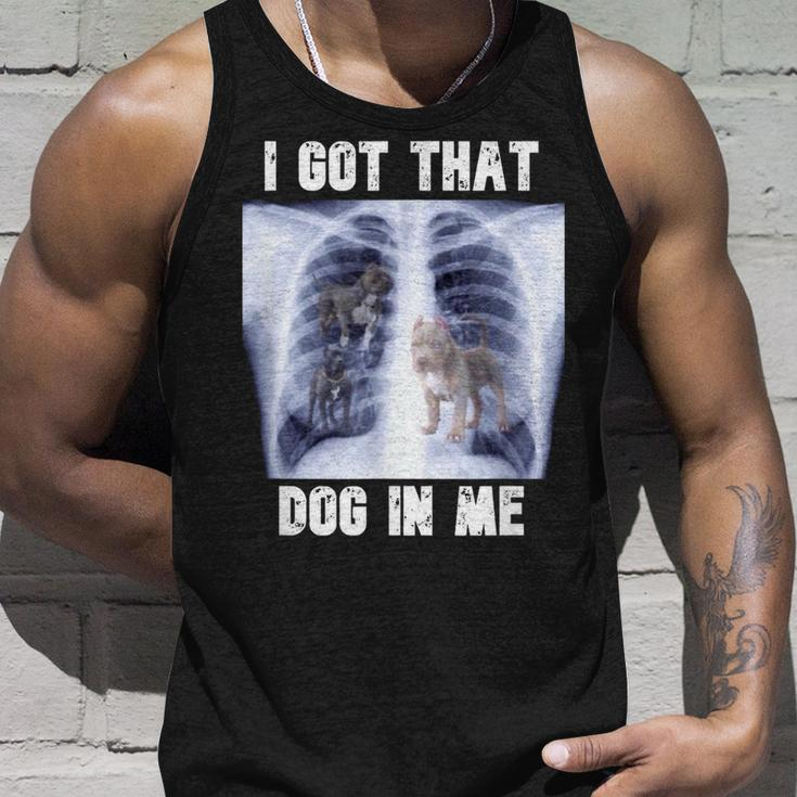 I Got That Dog In Me Xray Meme Unisex Tank Top Gifts for Him