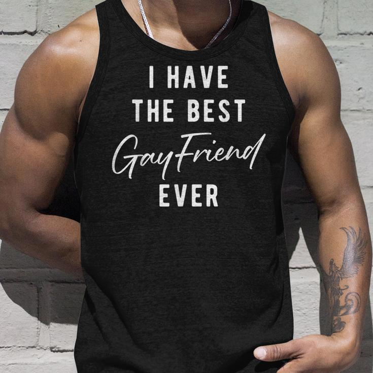 I Have The Best Gay Friend Ever Unisex Tank Top Gifts for Him