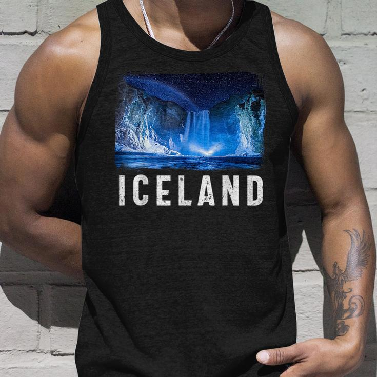 Iceland Lover Iceland Tourist Visiting Iceland Unisex Tank Top Gifts for Him
