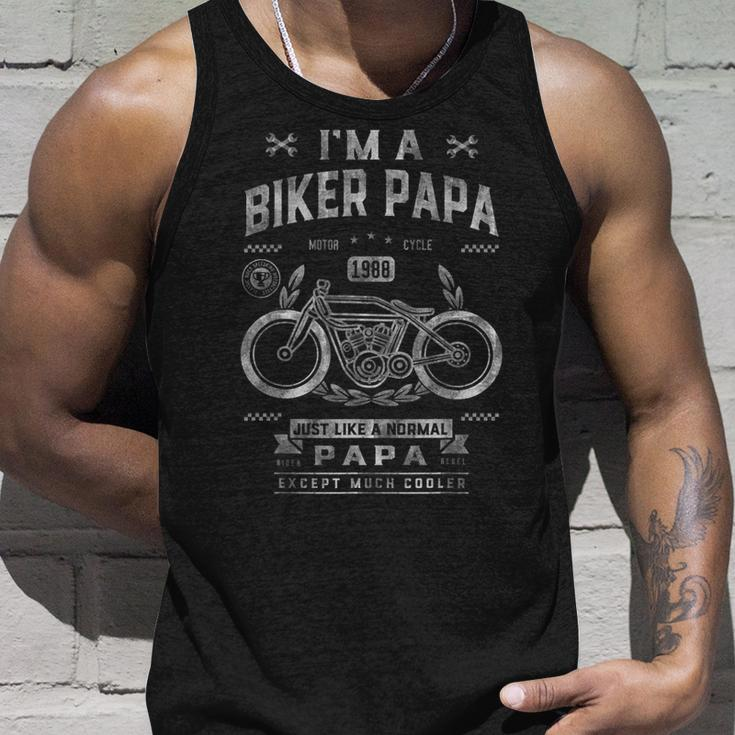 Im A Biker Papa Motorcycle Ride Grandpa Gift Gift For Mens Unisex Tank Top Gifts for Him