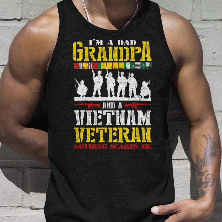Im A Dad Grandpa And Vietnam Veteran Us Veterans Day 191 Unisex Tank Top Gifts for Him
