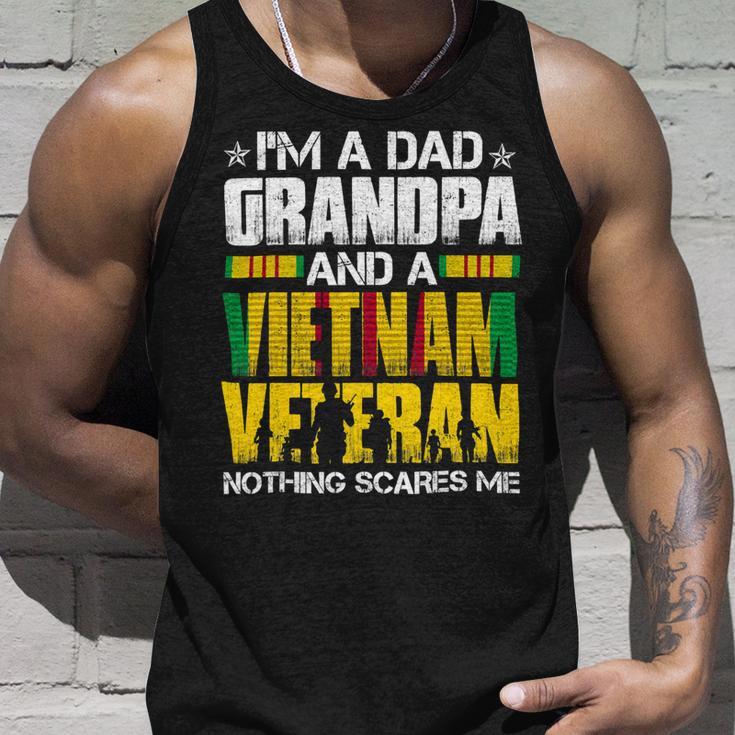 Im A Dad Grandpa And Vietnam Veteran Us Veterans Day 483 Unisex Tank Top Gifts for Him